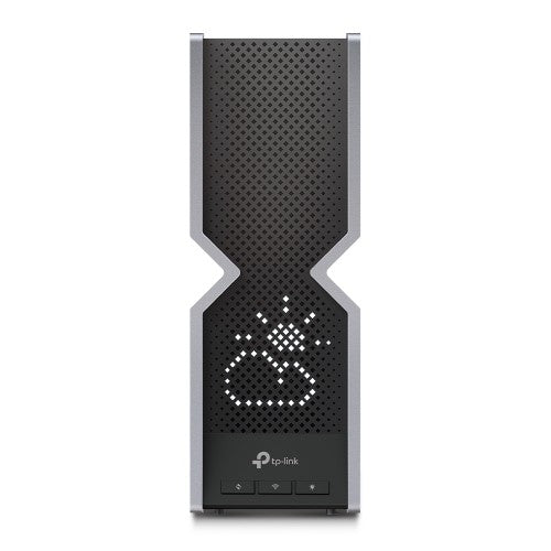 TP-Link Archer BE800 wireless router Multi-Gigabit Ethernet Tri-band (2.4 GHz / 5 GHz / 6 GHz) Black, Stainless steel