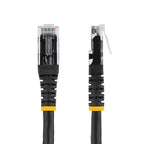 StarTech.com C6PATCH1BK networking cable Black 11.8" (0.3 m) Cat6 U/UTP (UTP)