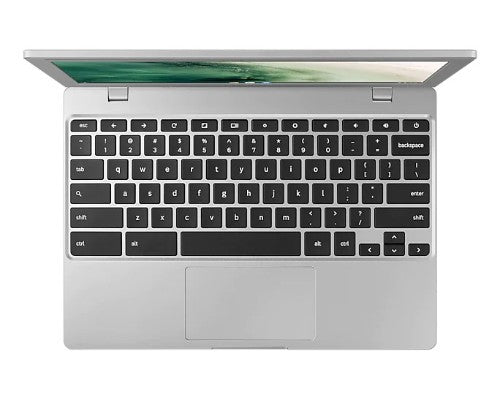 Samsung Chromebook 4 Intel® Celeron® N N4000 11.6" HD 4 GB LPDDR4-SDRAM 32 GB eMMC Wi-Fi 5 (802.11ac) ChromeOS Silver, Titanium
