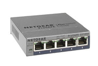 NETGEAR GS105E Managed L2/L3 Gigabit Ethernet (10/100/1000) Gray