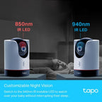 TP-Link Tapo C225 Tower IP security camera Indoor 2560 x 1440 pixels Desk