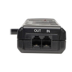 Tripp Lite TLP706TELC surge protector Black 7 AC outlet(s) 120 V 70.9" (1.8 m)