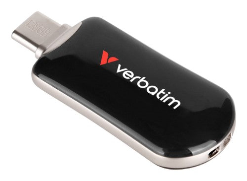 Verbatim 30225 USB flash drive 128 GB USB Type-C 3.2 Gen 1 (3.1 Gen 1) Black