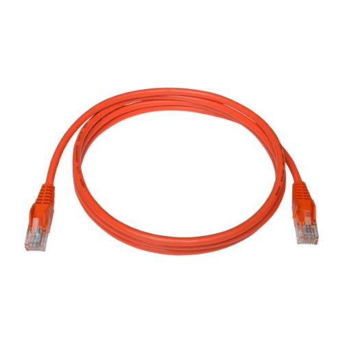 Tripp Lite N001-005-OR networking cable Orange 59.1" (1.5 m) Cat5e U/UTP (UTP)