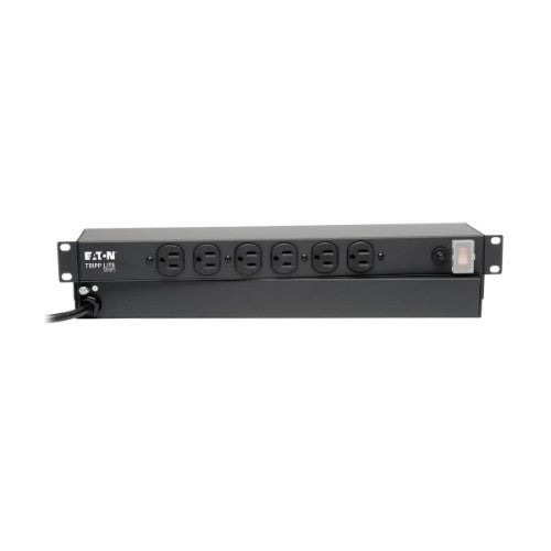 Tripp Lite RS-0615-F surge protector Black 6 AC outlet(s) 120 V 179.9" (4.57 m)