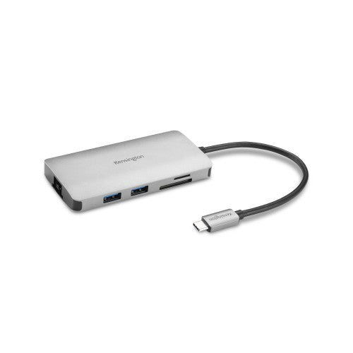 Kensington UH1400P USB 3.2 Gen 1 (3.1 Gen 1) Type-C Black, Silver