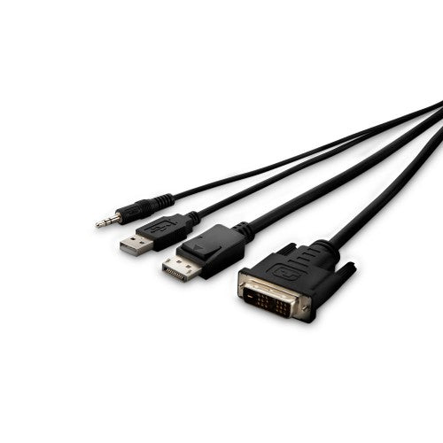 Belkin F1DN2CC-DHPP6T KVM cable Black 70.9" (1.8 m)