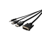 Belkin F1DN2CC-DHPP6T KVM cable Black 70.9" (1.8 m)
