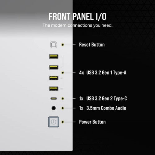 Corsair 6500X Midi Tower White