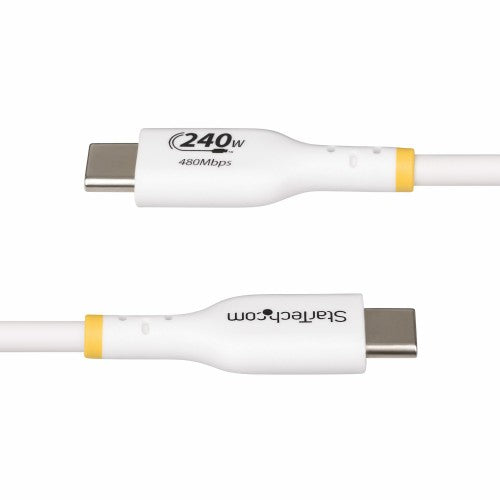 StarTech.com USB2EPR10FW USB cable USB 2.0 122" (3.1 m) USB C White