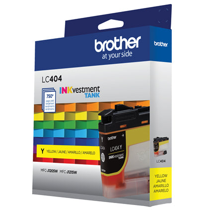 Brother LC404YS ink cartridge 1 pc(s) Original Standard Yield Yellow