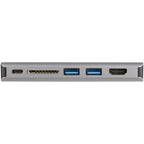 StarTech.com DKT30CHVAUSP laptop dock/port replicator Wired USB 3.2 Gen 1 (3.1 Gen 1) Type-C Black, Gray