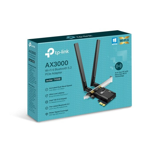 TP-Link Archer TX55E WLAN / Bluetooth 2402 Mbit/s