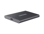 Samsung T7 2 TB USB Type-C 3.2 Gen 2 (3.1 Gen 2) Titanium