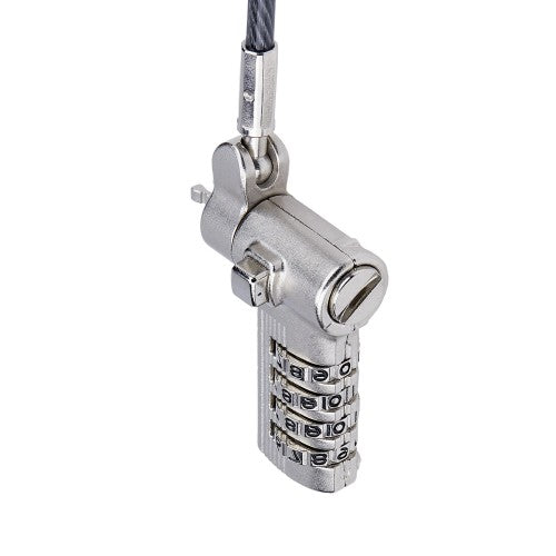 StarTech.com UNIVCS-LAPTOP-LOCK cable lock Black, Silver 78.7" (2 m)
