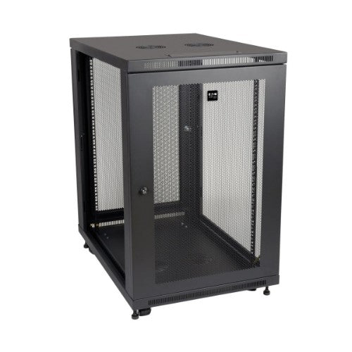 Tripp Lite SR18UB rack cabinet 18U Freestanding rack Black