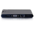 C2G 26916 laptop dock/port replicator USB 3.2 Gen 1 (3.1 Gen 1) Type-C Black