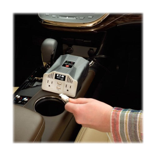 Tripp Lite PV400USB power adapter/inverter Auto 400 W Silver