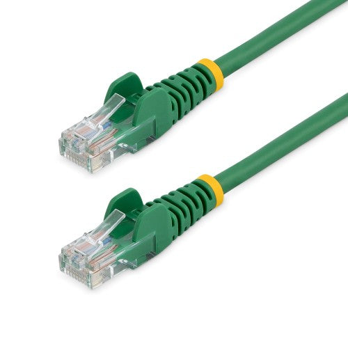 StarTech.com 25 ft Green Snagless Category 5e (350 MHz) UTP Patch Cable networking cable 300" (7.62 m)