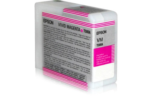 Epson T580A00 ink cartridge 1 pc(s) Original Vivid magenta