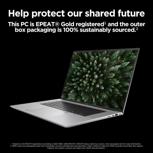 HP ZBook Studio G11 Intel Core Ultra 7 165H Mobile workstation 16" WUXGA 16 GB DDR5-SDRAM 512 GB SSD NVIDIA RTX 1000 Ada Wi-Fi 7 (802.11be) Windows 11 Pro Silver