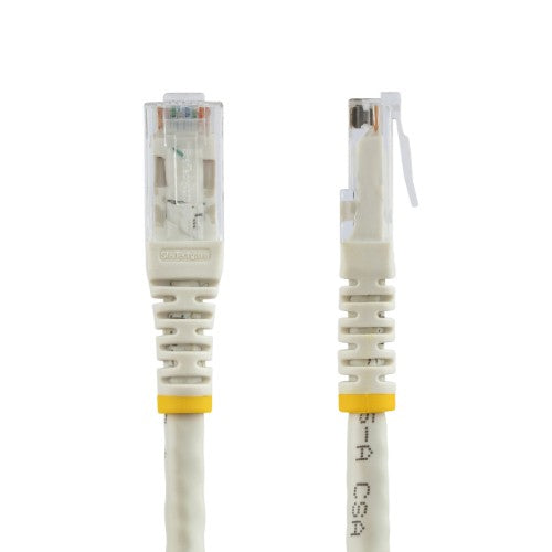 StarTech.com C6PATCH25WH networking cable White 300" (7.62 m) Cat6 U/UTP (UTP)