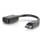 C2G 54322 video cable adapter 7.87" (0.2 m) DisplayPort HDMI Black