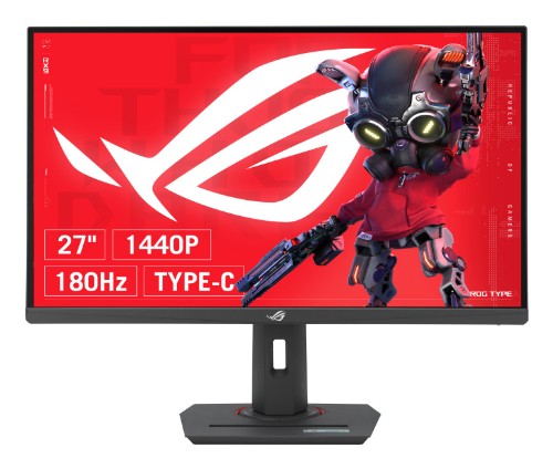 ASUS XG27UCS computer monitor 27" 3840 x 2160 pixels 4K Ultra HD LCD Black