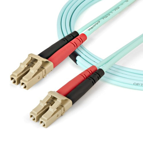 StarTech.com 450FBLCLC2 InfiniBand/fibre optic cable 78.7" (2 m) LC Aqua color