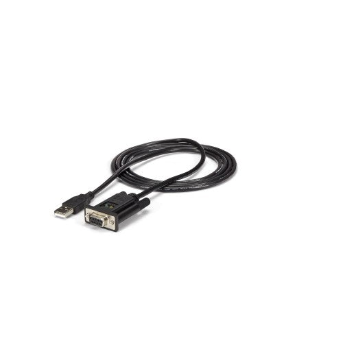StarTech.com ICUSB232FTN serial cable Black 66.9" (1.7 m) USB Type-A DB-9