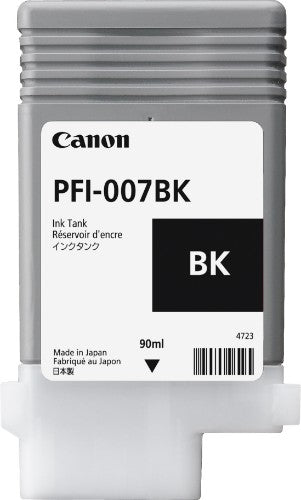 Canon PFI-007BK ink cartridge Original Standard Yield Black
