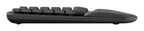 Logitech Wave Keys keyboard Universal RF Wireless + Bluetooth QWERTY English Graphite
