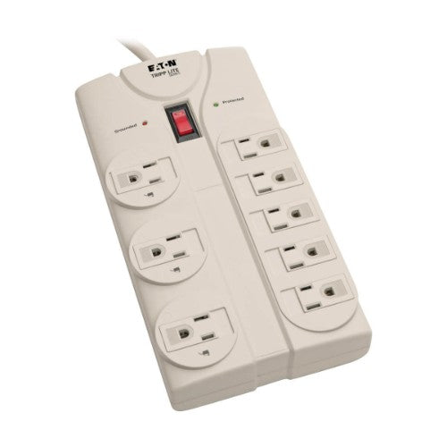 Tripp Lite TLP808 surge protector Gray 8 AC outlet(s) 120 V 95.7" (2.43 m)