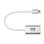 Tripp Lite U437-002 mobile phone cable Silver 7.87" (0.2 m) USB Type-C 2x 3.5mm