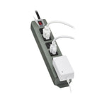 Tripp Lite 6SP surge protector Black 6 AC outlet(s) 120 V 70.9" (1.8 m)