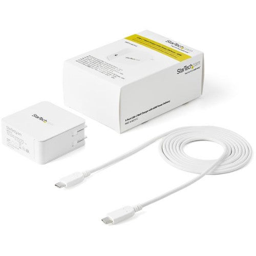 StarTech.com WCH1C mobile device charger Universal White AC Indoor