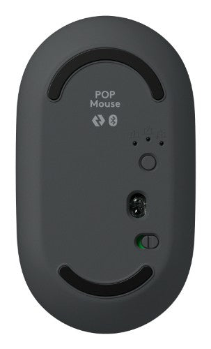 Logitech POP Icon Combo keyboard Mouse included Universal Bluetooth QWERTY English Granite, Green