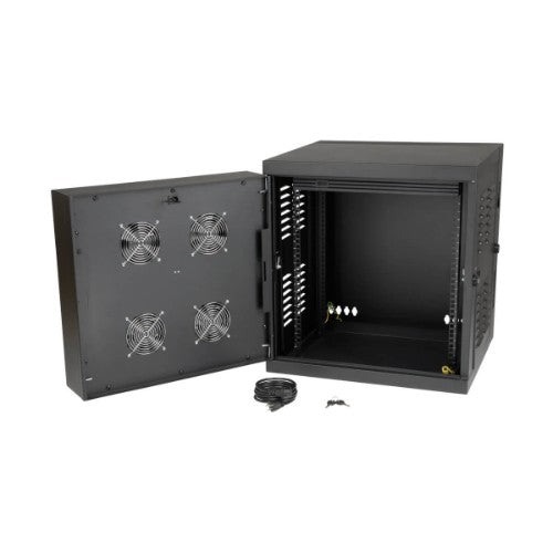 Tripp Lite SRW12USNEMA rack cabinet 12U Wall mounted rack Black