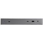 StarTech.com TB3CDK2DH laptop dock/port replicator Wired Thunderbolt 3 Black, Silver
