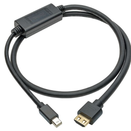 Tripp Lite P586-006-HD-V4A video cable adapter 72" (1.83 m) Mini DisplayPort HDMI Black