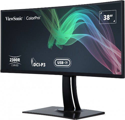 Viewsonic VP3881A computer monitor 38" 3840 x 1600 pixels Quad HD+ LED Black