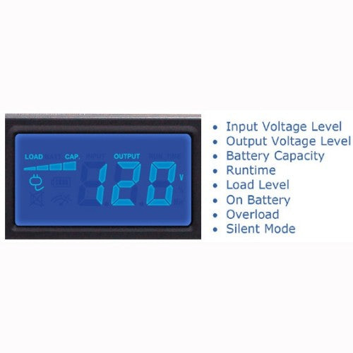 CyberPower OR700LCDRM1U uninterruptible power supply (UPS) 0.7 kVA 400 W