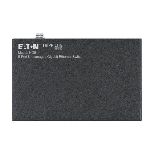 Eaton NG5-1 network switch Unmanaged Gigabit Ethernet (10/100/1000) Desktop/Wall-Mounting Black