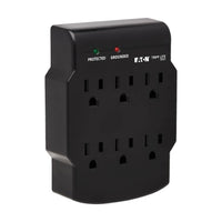 Tripp Lite SK6-0B surge protector Black 6 AC outlet(s) 120 V
