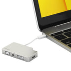 StarTech.com CDPVGDVHDMDP USB graphics adapter 3840 x 2160 pixels Silver