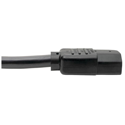 Tripp Lite P007-012 power cable Black 145.7" (3.7 m) NEMA 5-15P C13 coupler