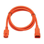 Tripp Lite P018-006-AOR power cable Orange 70.9" (1.8 m) C14 coupler C15 coupler