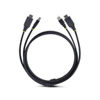 StarTech.com HU12210-KVM-CABLE KVM cable Black 122" (3.1 m)