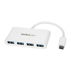 StarTech.com HB30C4ABW interface hub USB 3.2 Gen 1 (3.1 Gen 1) Type-C 5000 Mbit/s White