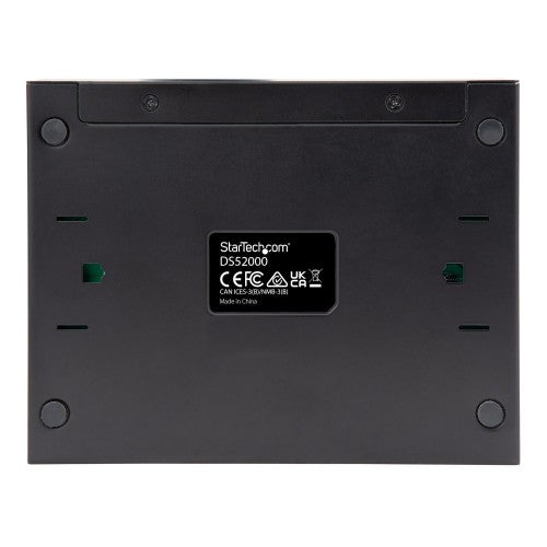 StarTech.com DS52000 network switch Unmanaged 2.5G Ethernet (100/1000/2500) Black